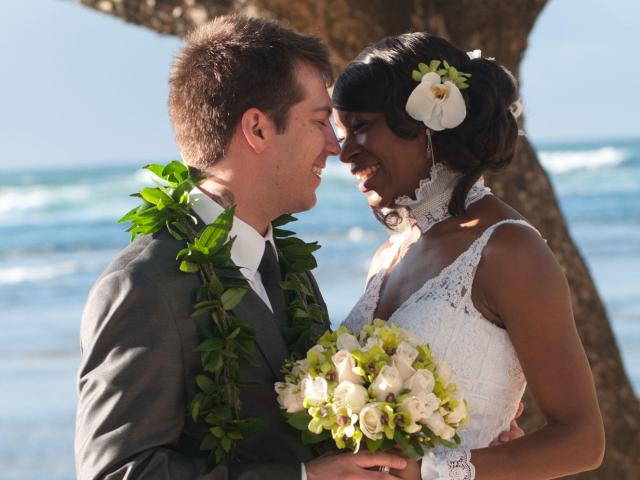 white man black woman couple